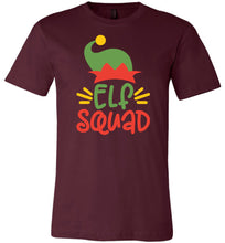 Load image into Gallery viewer, Elf Squad Christmas Shirts maroon