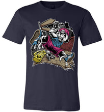 Load image into Gallery viewer, Break Dance Panda Hip Hop T Shirts navy