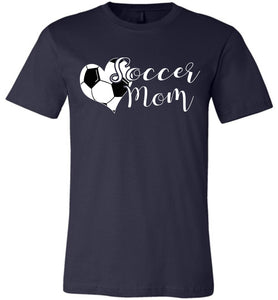 Soccer Mom Soccer Mom Shirts navy