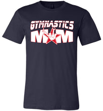 Load image into Gallery viewer, Gymnastics Mom Shirt Male Boy Gymnast navy