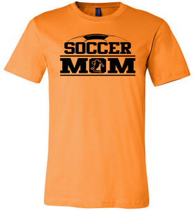 Soccer Mom T Shirt orange