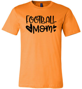 Football Mom Shirts | Football Mom Gifts orange