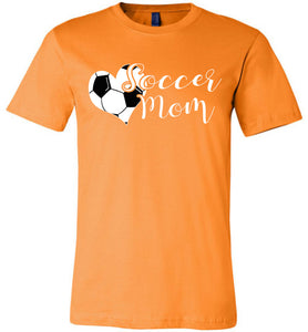 Soccer Mom Soccer Mom Shirts orange