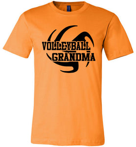 Volleyball Grandma T Shirts orange