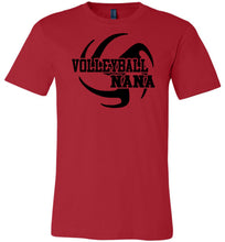 Load image into Gallery viewer, Volleyball Nana T Shirt red