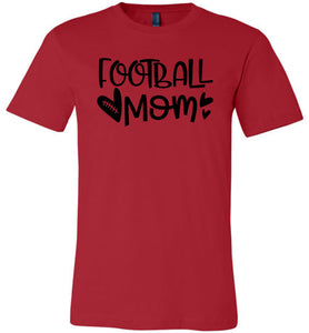 Football Mom Shirts | Football Mom Gifts red