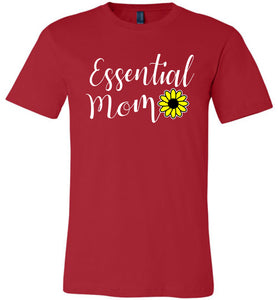 Essential Mom Shirt red