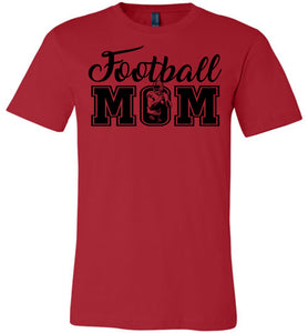 Football Mom T Shirt | Football Mom Gifts red