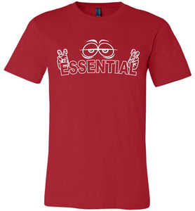 Essential Worker Shirt red