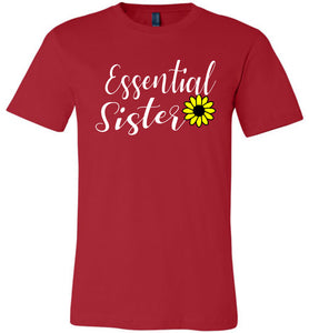 Essential Sister Shirt red