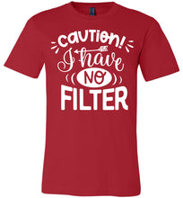 Load image into Gallery viewer, Fresh Sarcasm Served Daily Sarcastic Shirts red