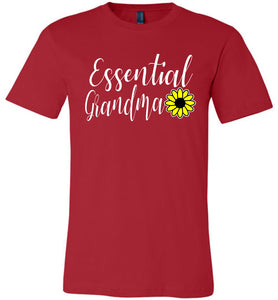 Essential Grandma Shirt red
