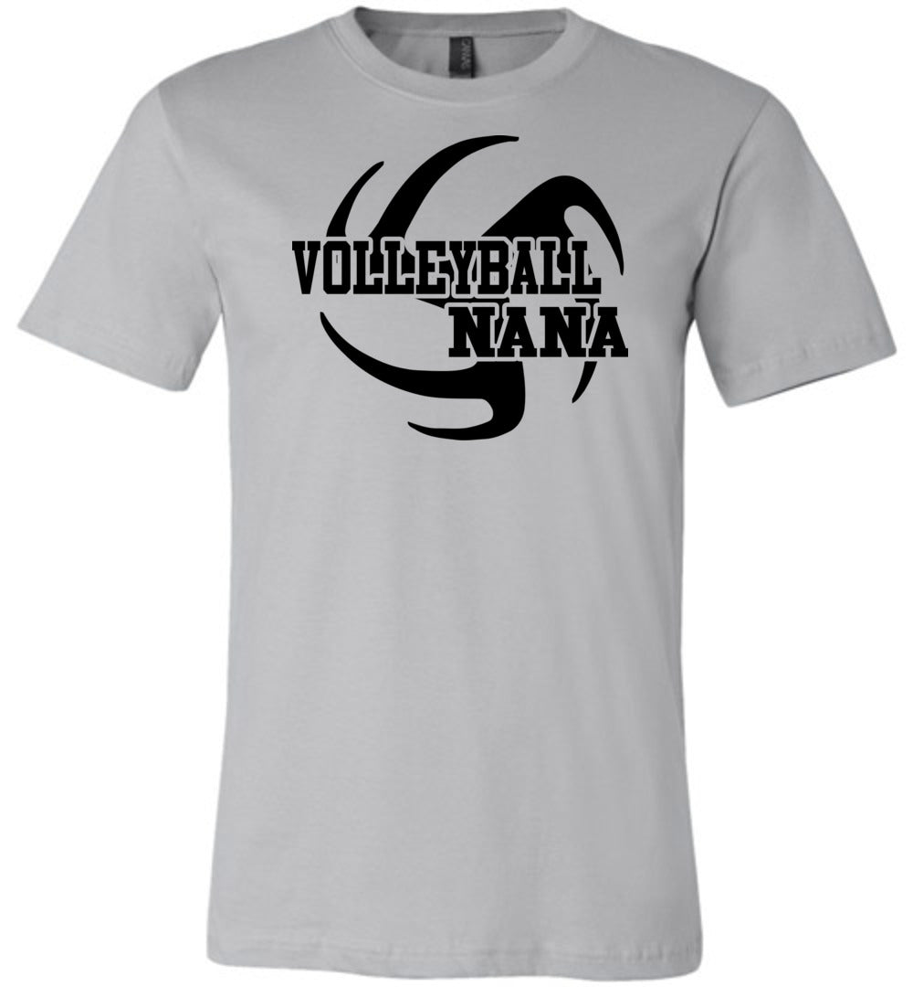 Volleyball Nana T Shirt silver