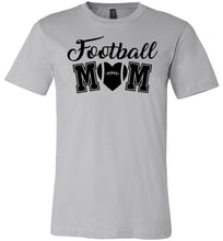 Load image into Gallery viewer, Football Mom Shirts | Football Mom Gifts  Silver