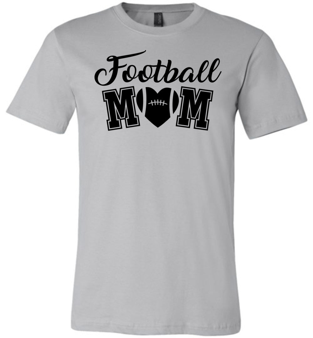 Football Mom Shirts | Football Mom Gifts  Silver