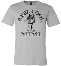 Load image into Gallery viewer, Reel Cool Mimi Fishing Mimi T Shirt silver