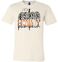 Load image into Gallery viewer, Howdy Pumpkin Funny Fall Shirts soft cream