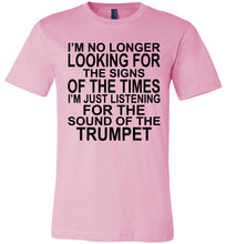 Load image into Gallery viewer, Sound Of The Trumpet Christian Shirts pink