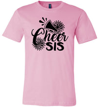 Load image into Gallery viewer, Cheer Sis Cheer Sister Shirt unisex pink