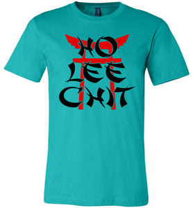 Ho Lee Chit Funny Tshirt teal
