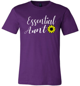 Essential Aunt Shirt purple