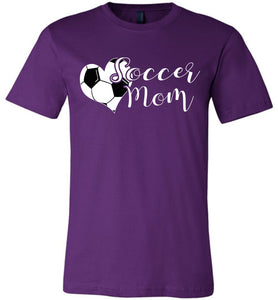 Soccer Mom Soccer Mom Shirts purple