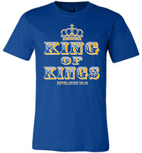 Load image into Gallery viewer, King Of Kings Christian T-Shirts royal
