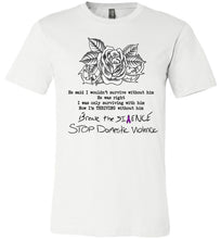 Load image into Gallery viewer, Domestic Violence T-Shirts white
