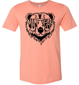Mama Bear Shirt, Graphic mama bear shirts,  sunset