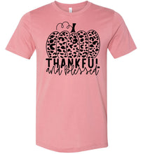 Load image into Gallery viewer, Thankful And Blessed Thanksgiving Fall Shirt muave