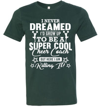 Load image into Gallery viewer, Super Cool Cheer Coach Shirts, Cheer Coach Gifts, Funny Cheer Coach Shirts forest
