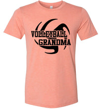 Load image into Gallery viewer, Volleyball Grandma T Shirts sunset