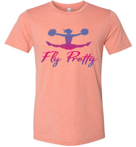 Fly Pretty Cheer Flyer Shirts heather sunset 