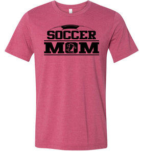 Soccer Mom T Shirt respberry