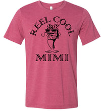 Load image into Gallery viewer, Reel Cool Mimi Fishing Mimi T Shirt red