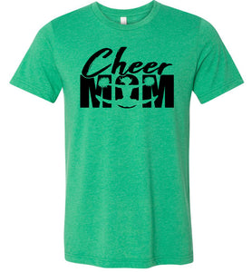 Cheer Mom Shirts kelly green