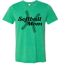 Load image into Gallery viewer, Softball Mom Shirts heather kelly