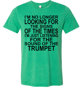 Sound Of The Trumpet Christian Shirts heather kelly