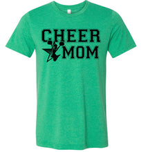 Load image into Gallery viewer, Cheer Mom T Shirts heather green
