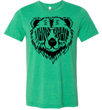 Load image into Gallery viewer, Nana Bear Shirt heather kelly green