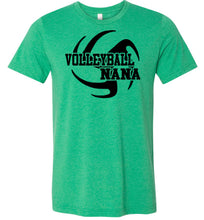 Load image into Gallery viewer, Volleyball Nana T Shirt green