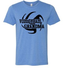 Load image into Gallery viewer, Volleyball Grandma T Shirts blue