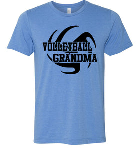 Volleyball Grandma T Shirts blue