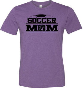 Soccer Mom T Shirt purple