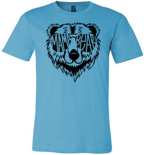 Load image into Gallery viewer, Mama Bear Shirt, Graphic mama bear shirts,  turquoise 