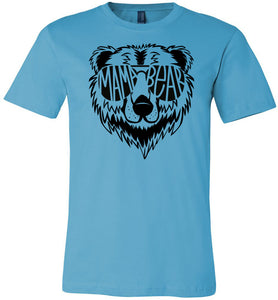 Mama Bear Shirt, Graphic mama bear shirts,  turquoise 