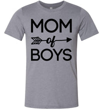 Load image into Gallery viewer, Mom Of Boys T-Shirt | Mom Of Boys Gifts Heather Storm