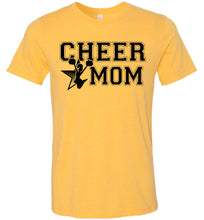 Load image into Gallery viewer, Cheer Mom T Shirts yellow