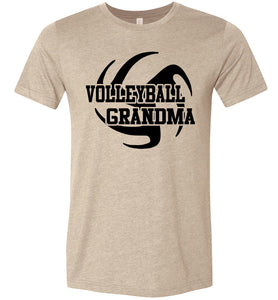 Volleyball Grandma T Shirts sunset