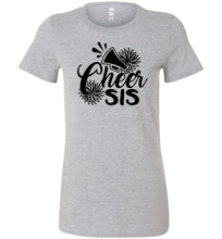 Load image into Gallery viewer, Cheer Sis Cheer Sister Shirt sports gray